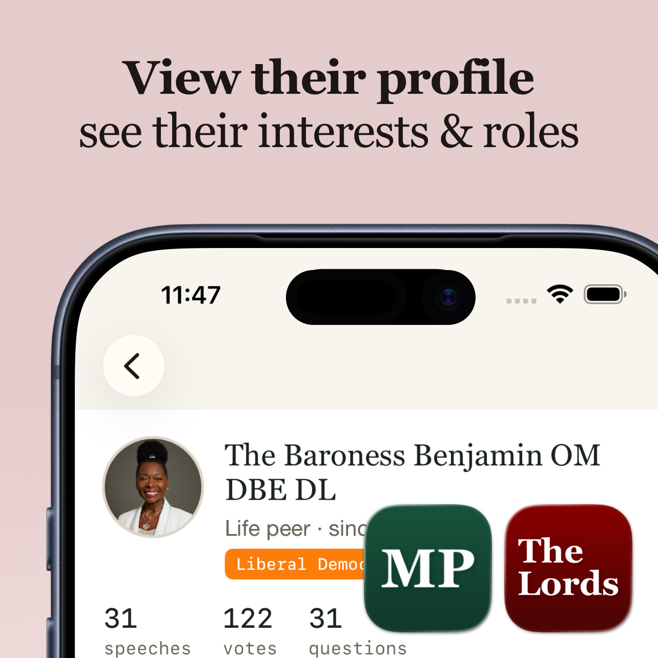 Who is my MP? & The House of Lords